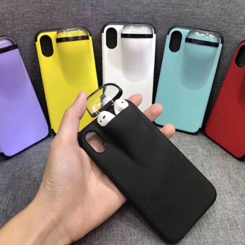 Phone Case With Air pods Holder