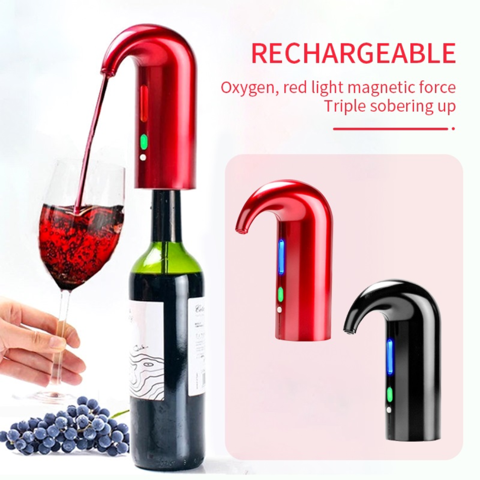 electric wine pump for easy serving