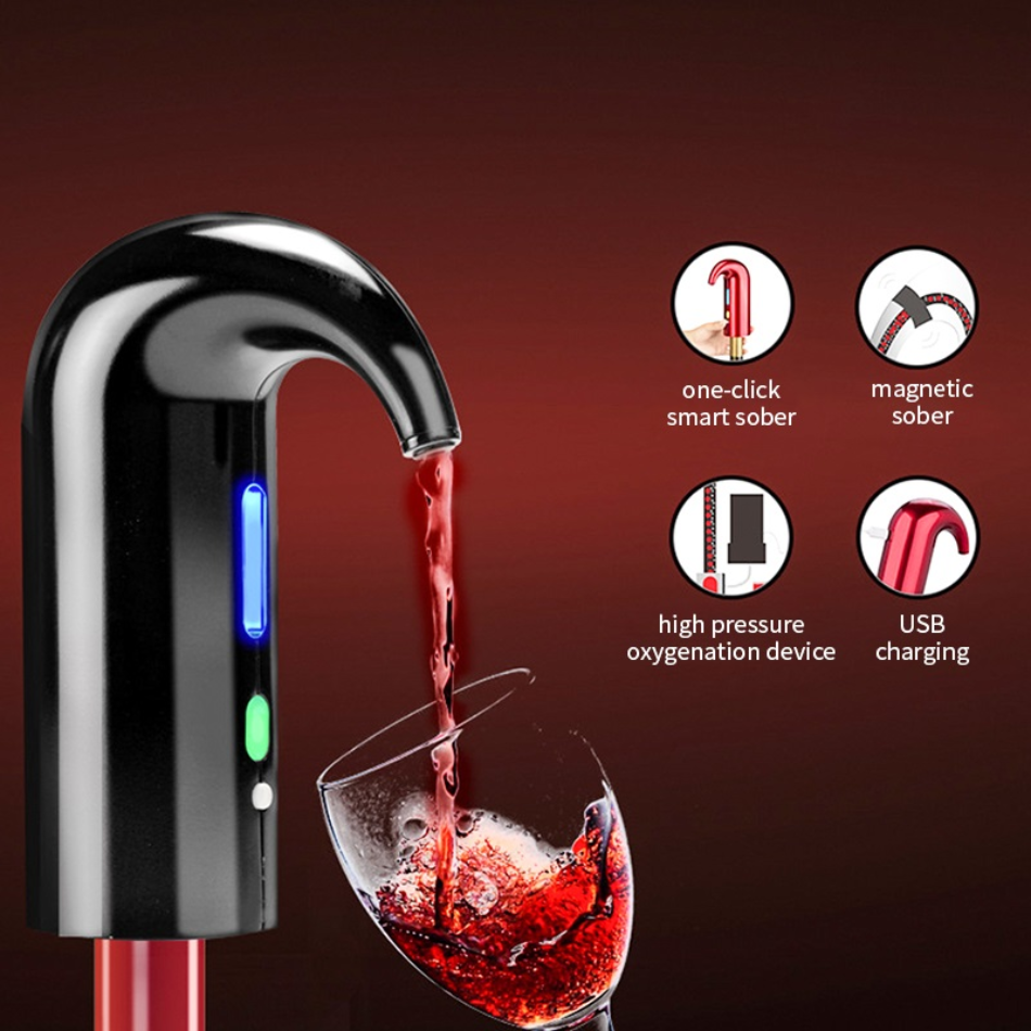 electric wine pump for easy serving